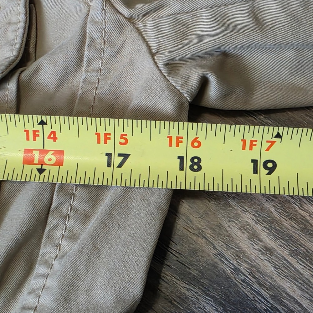 Banana Republic Heritage Safari Jacket Khaki Tan Cotton Field Blazer 417077-01 6 - Picture 4 of 10